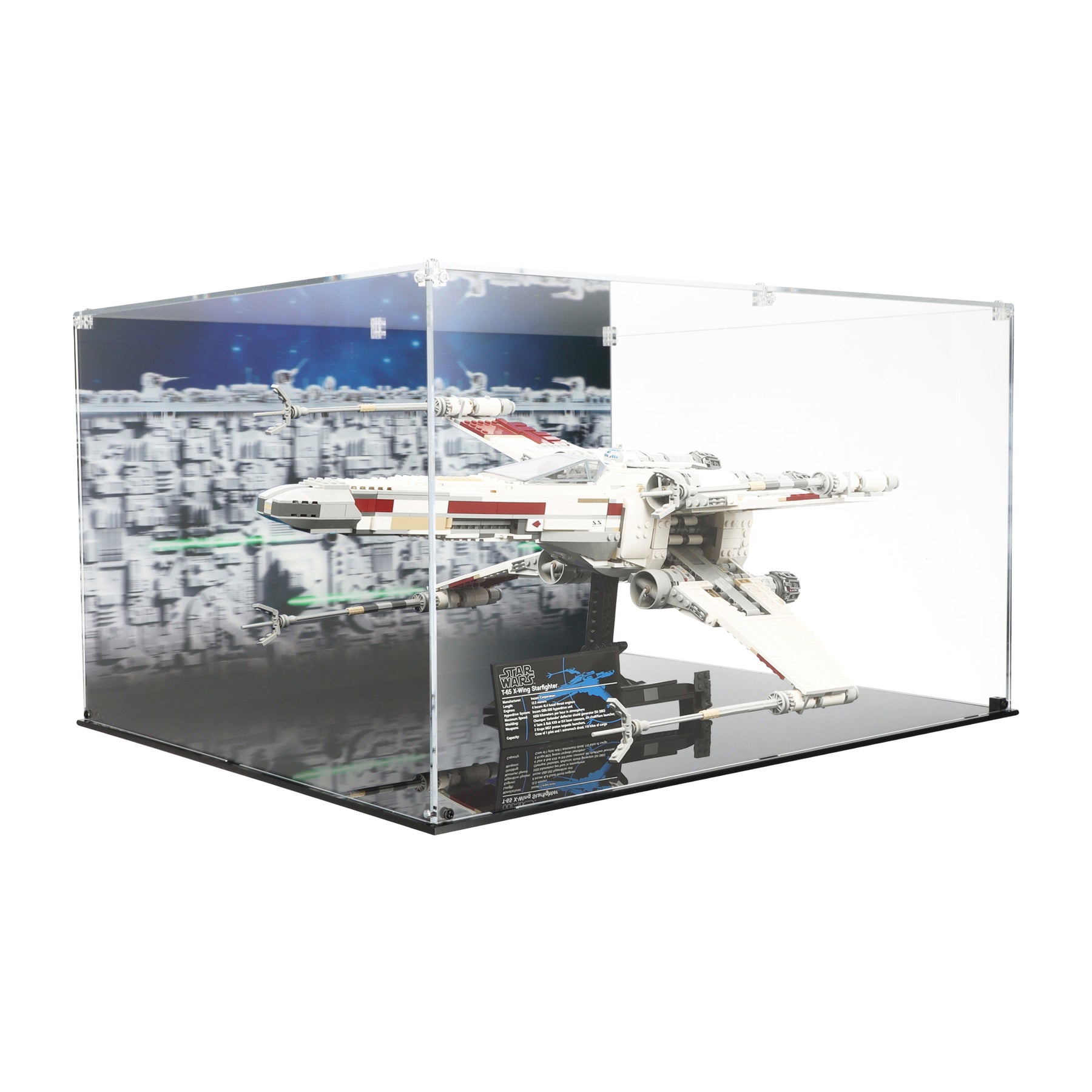 Lego 10240 Red Five X-wing Starfighter - Display Case