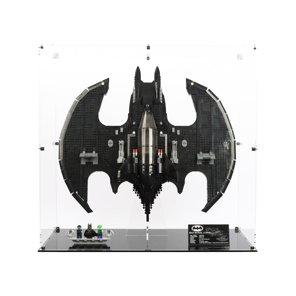 LEGO Batman 1989 Batwing 76161 Display Case