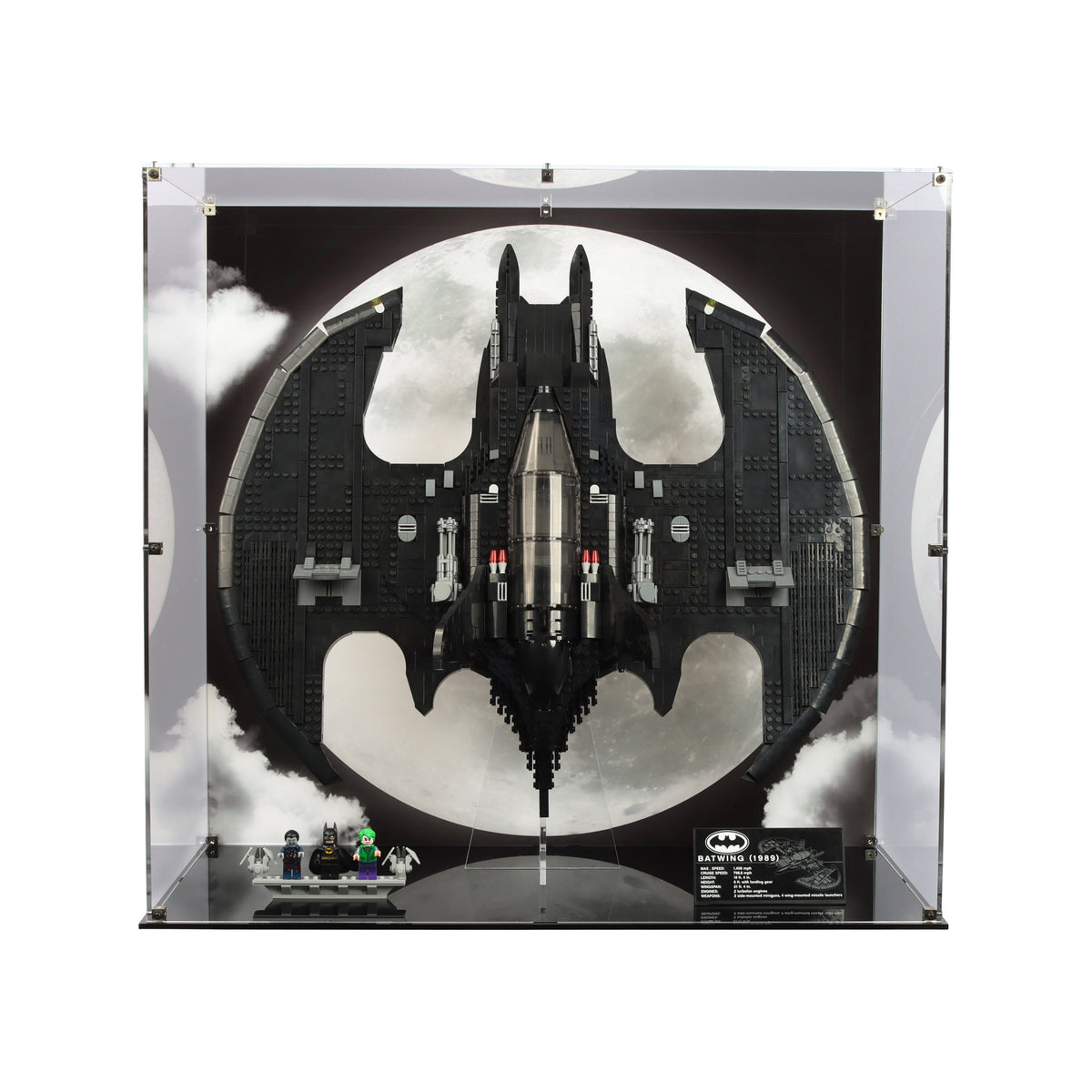 LEGO Batman 1989 Batwing 76161 Display Case