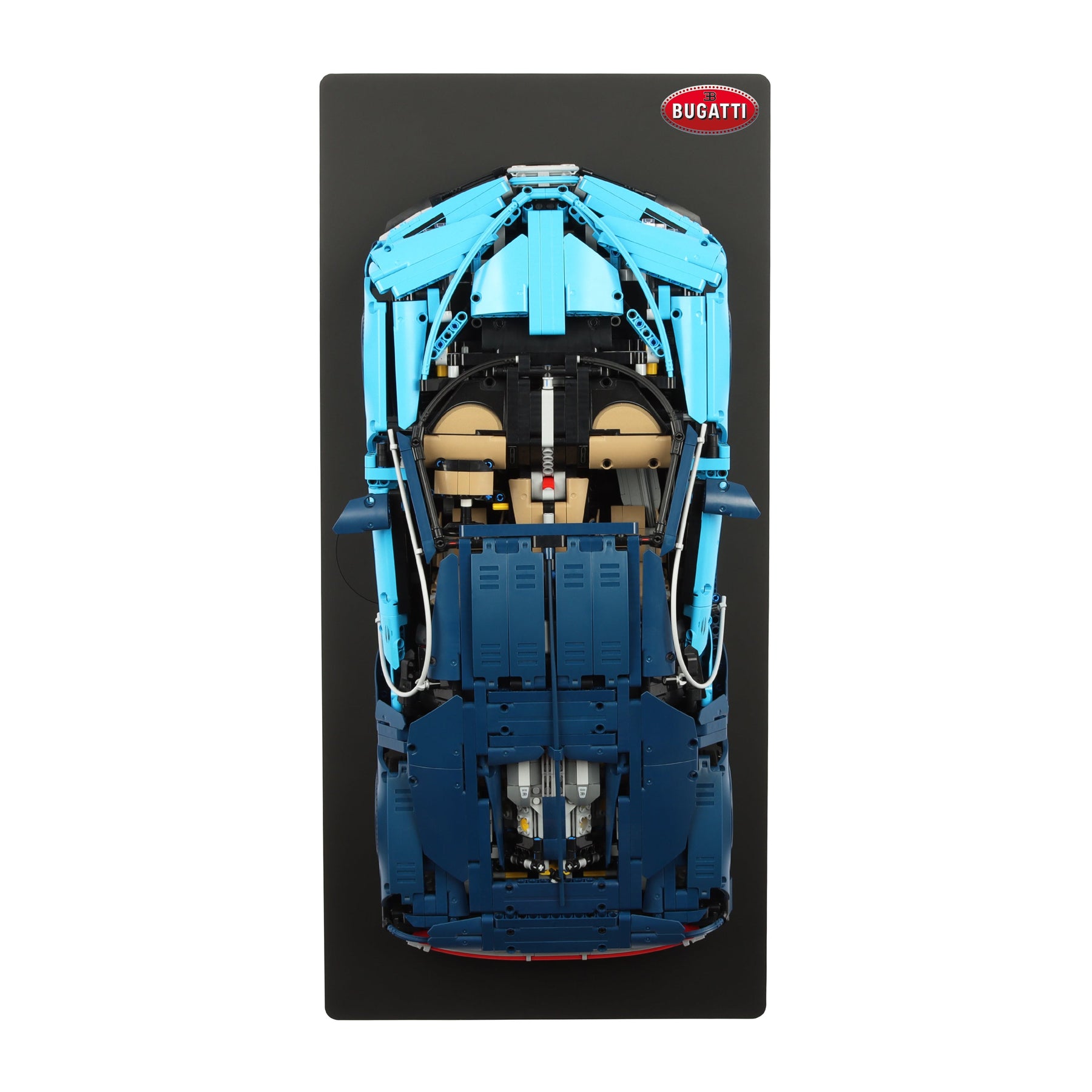 Wall display for LEGO® Technic 42083 Bugatti Chiron