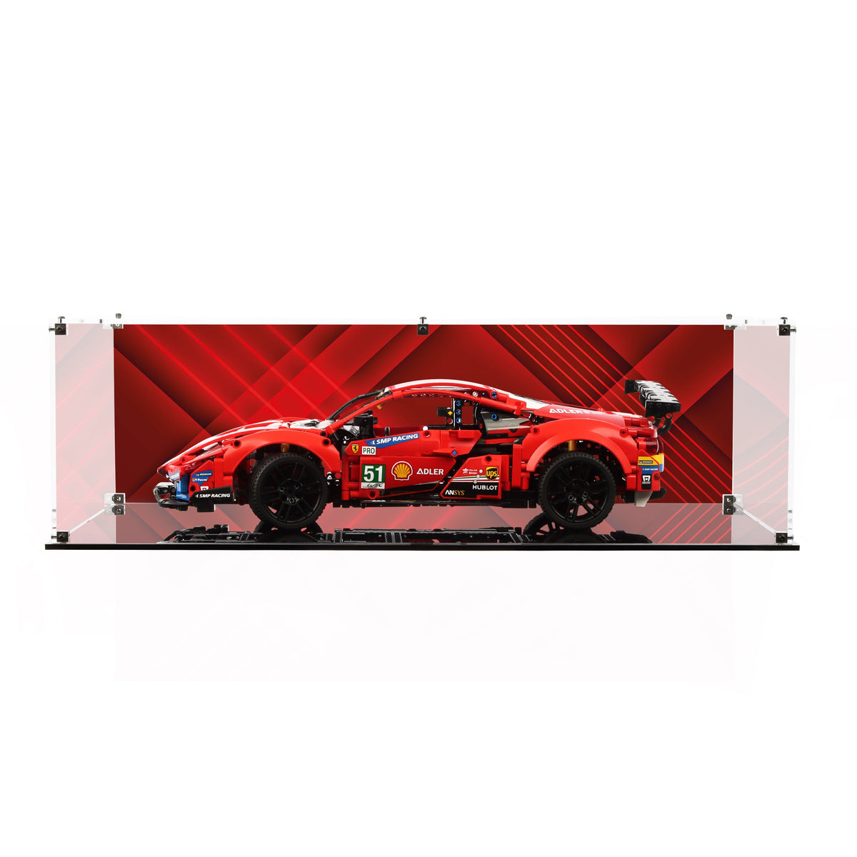 LEGO 42125 Technic Ferrari 488 GTE Display Case