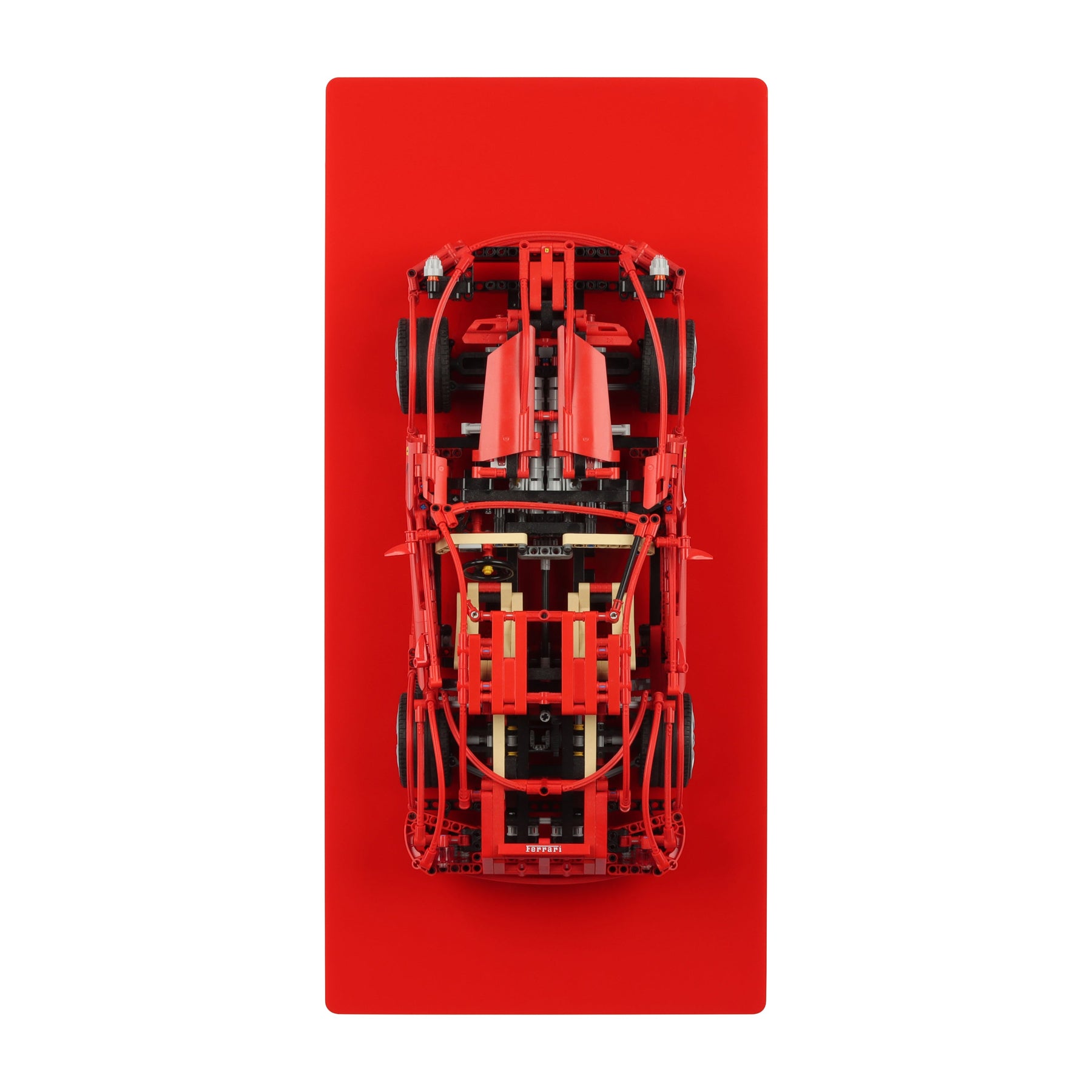 Wall display for LEGO 8145 Ferrari 599 GTB Fiorano