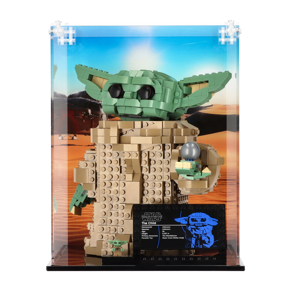 Lego 75318 Yoda The Child - Display Case