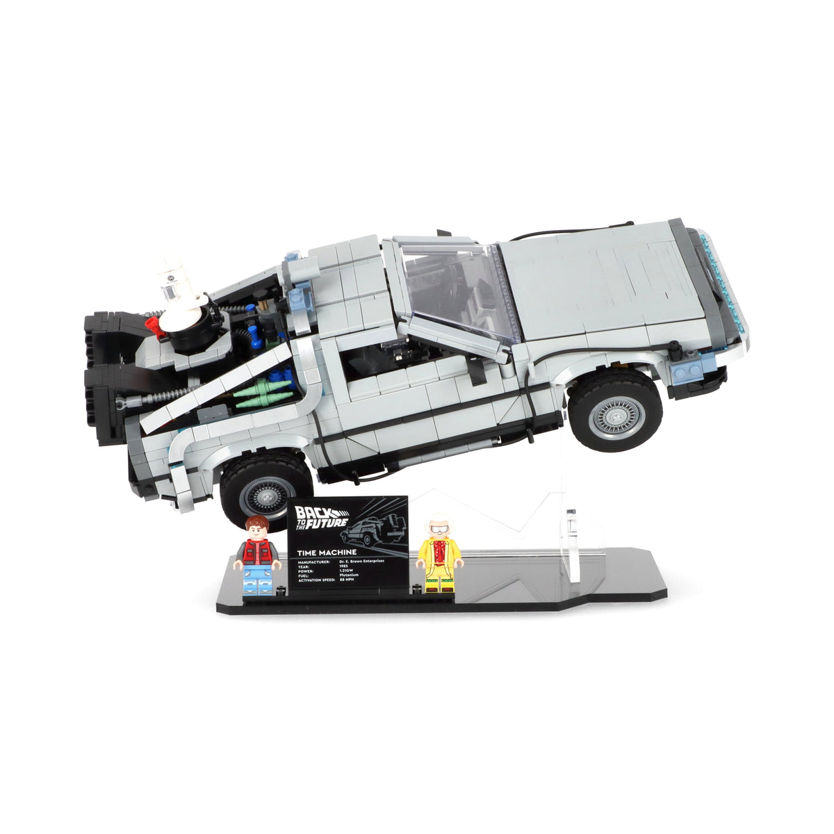 LEGO Back to the Future Time Machine 10300 Display Stand