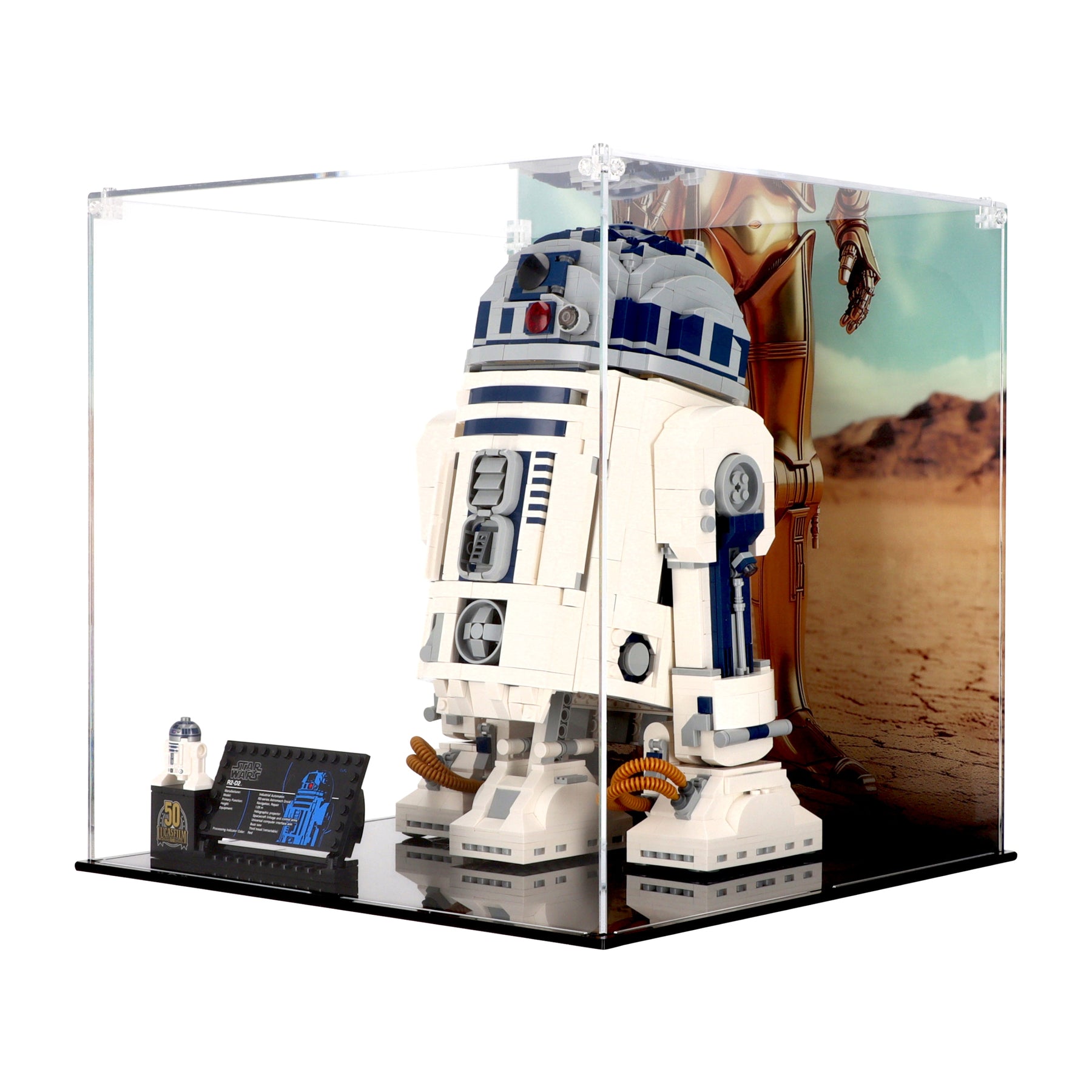 Lego 75308 Star Wars R2-D2 - Display Case