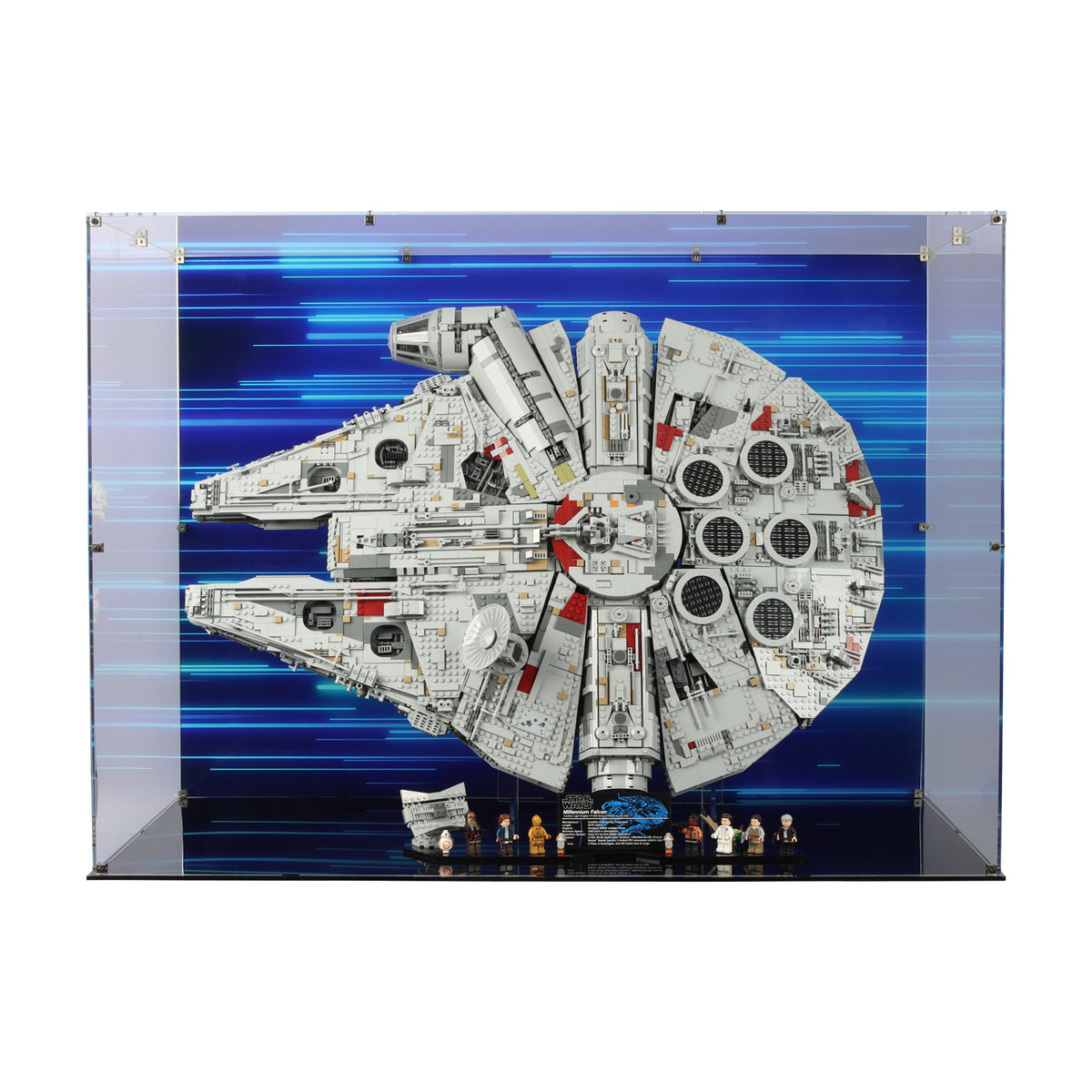 LEGO Star Wars UCS Millennium Falcon 75192 Display Case With Stand