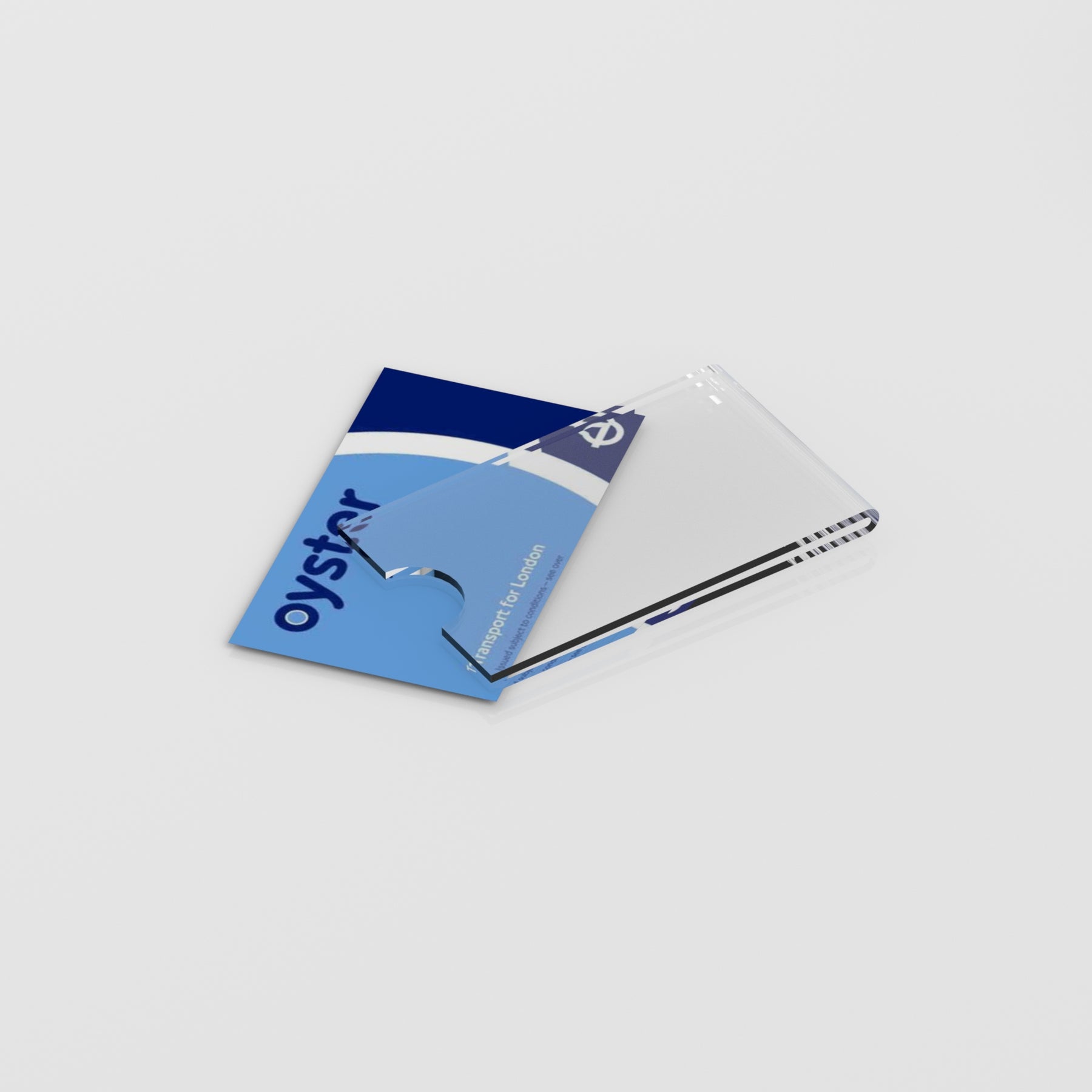 Clear Card Holder / Travel, ID / Rail Card / Business Card / PF-15