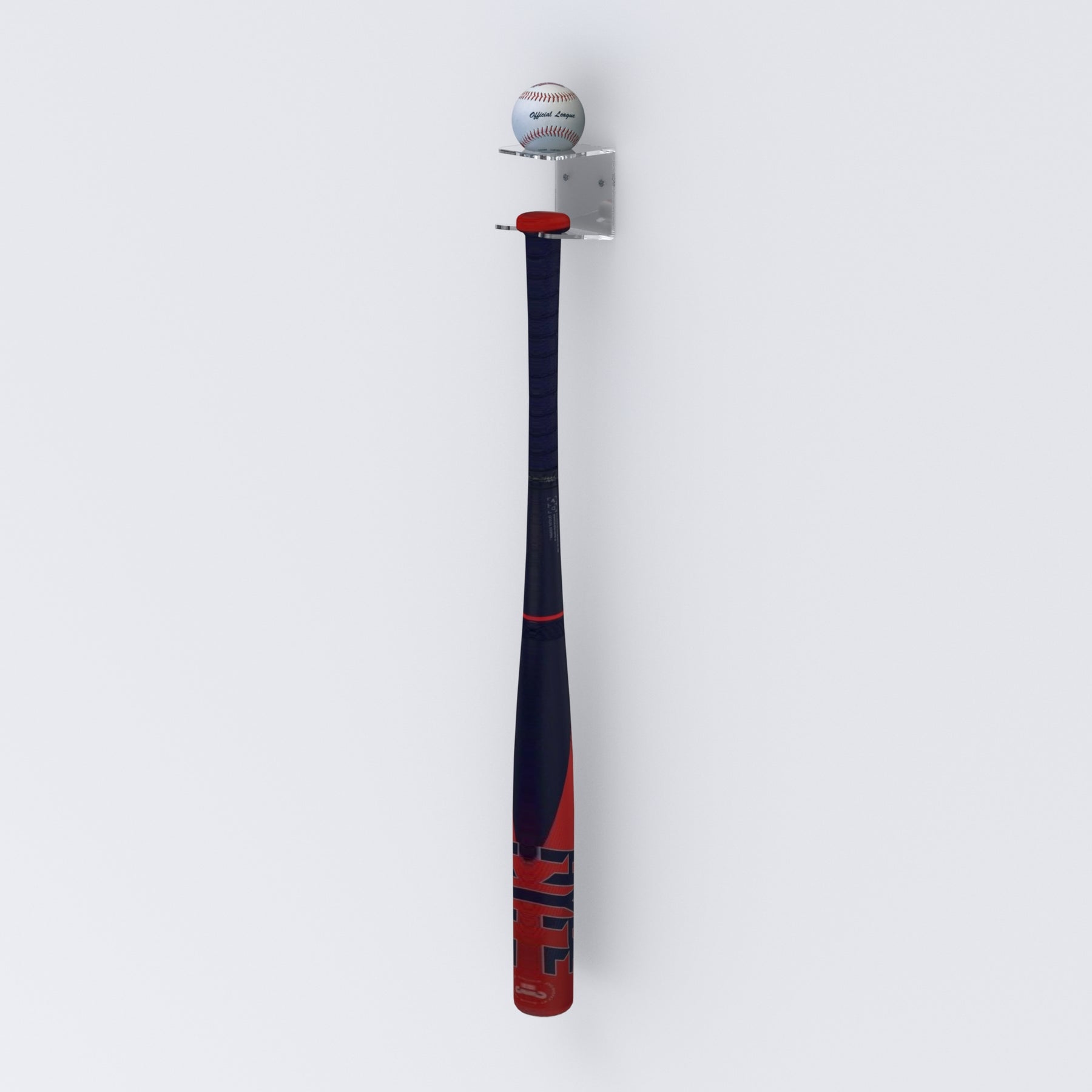 Wall Mount Vertical Baseball Bat & Ball Holder / PM-10
