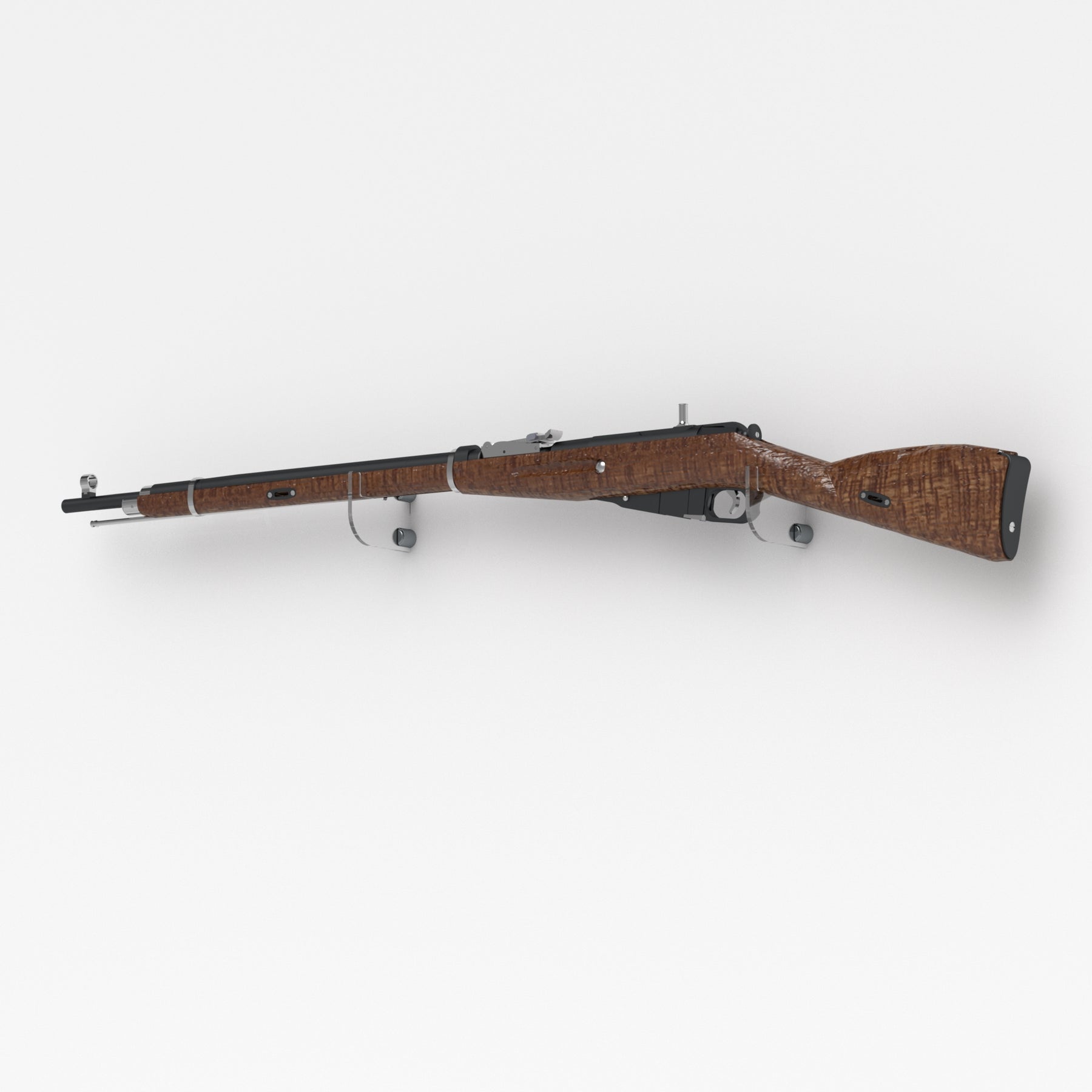 Minimalist Wall Mount Rifle Brackets / PW-22