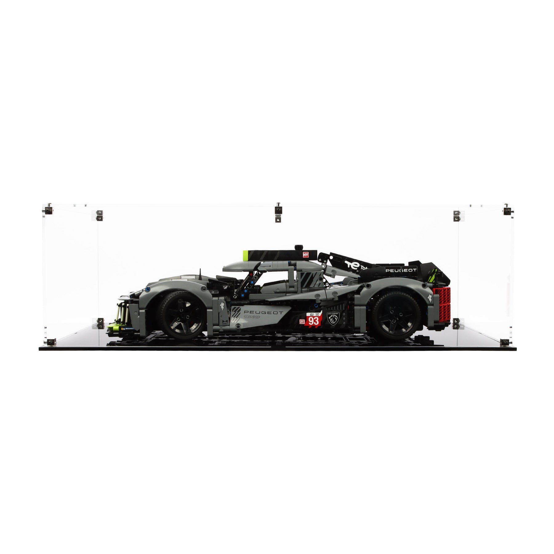 Lego 42156 PEUGEOT 9X8 24H Le Mans Hybrid Hypercar Display Case