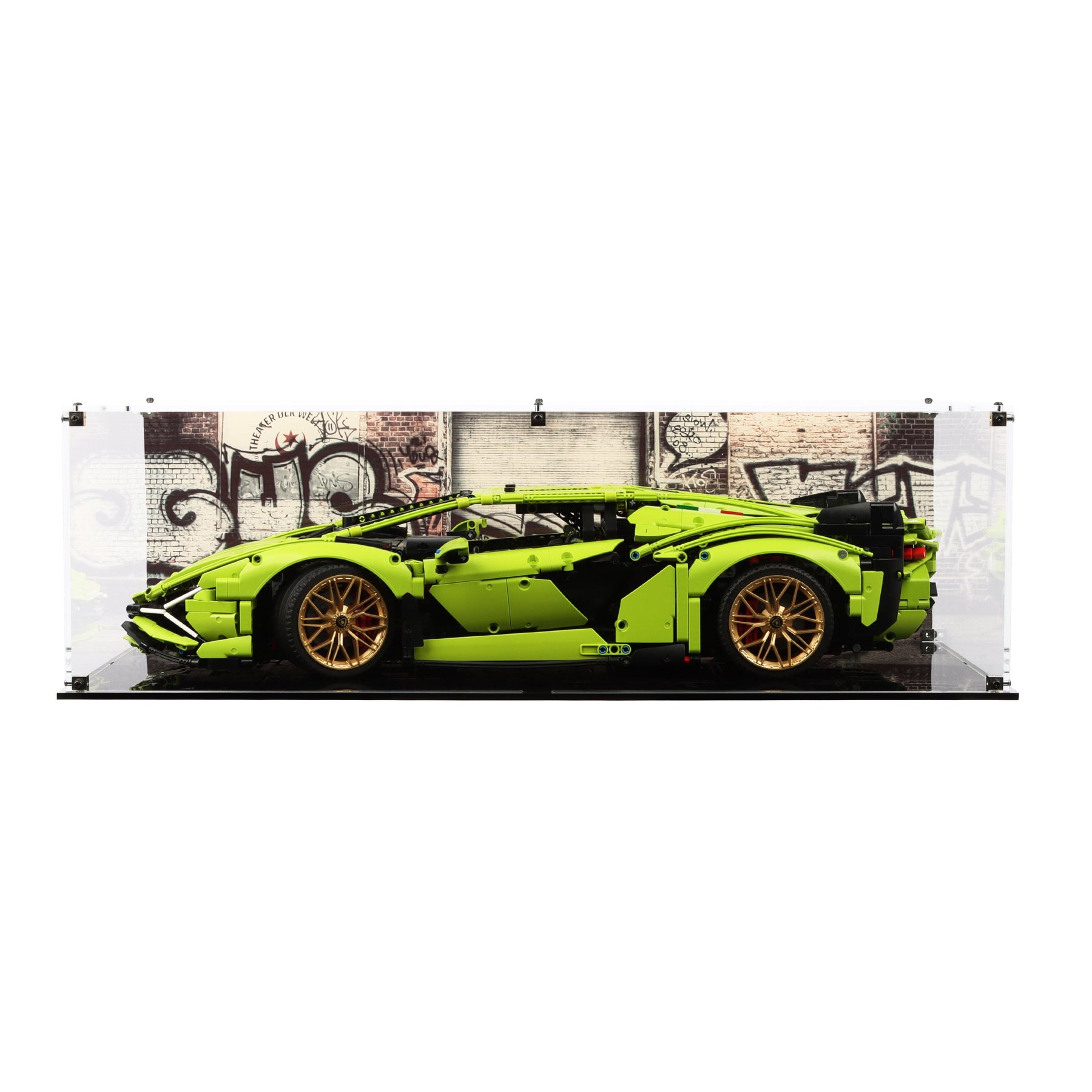 Lego Acrylic Display Case 6-Sided 42115 42083 42143 Lamborghini Bugatti  Ferrari