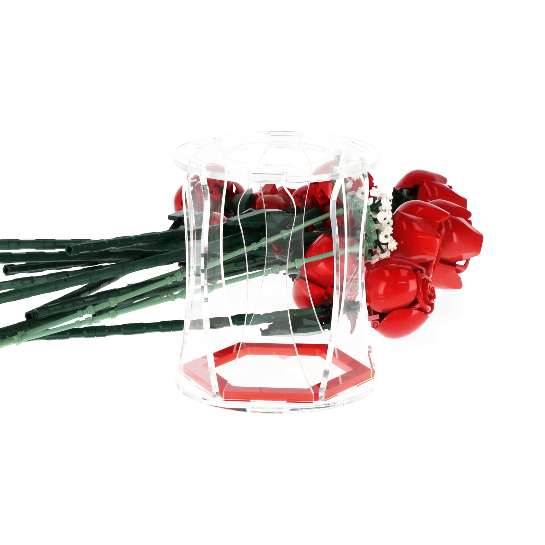 Display Vase For LEGO 10328 Bouquet of Roses