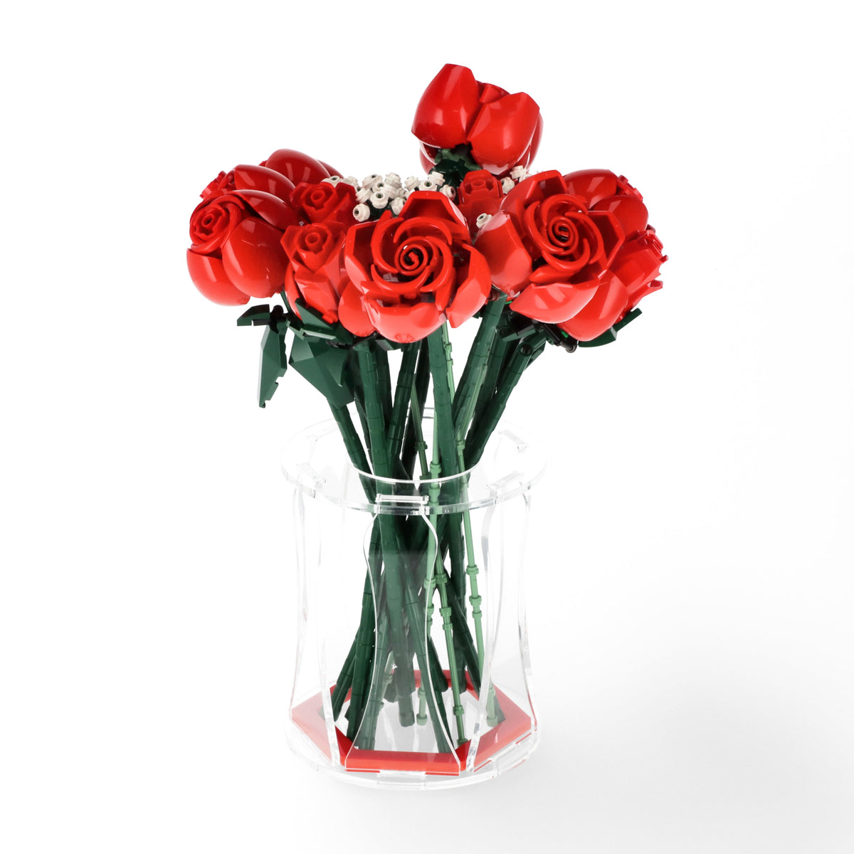 Display Vase For LEGO 10328 Bouquet of Roses